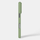 Moderne Sage Green Plain Effen Kleur Case-Mate iPhone Case (Achterkant / Rechts)