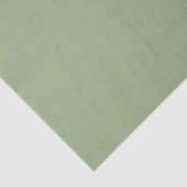 Moderne Sage Green Plain Effen Kleur Tissuepapier (Detail)