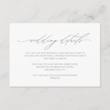 Moderne Sage Groene Kalligrafie Bruiloft Gast Deta