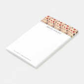 Moderne Sakura Kersenboom en Aap Aziatisch Post-it® Notes (Schuin)