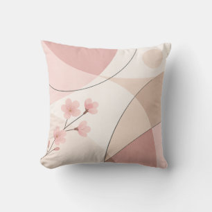 Moderne Sakura Minimalistische Geometrische Kussen