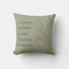 Moderne saliegroene inspirerende decoratieve kusse kussen