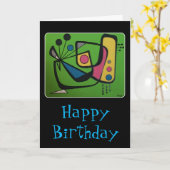 "Moderne Samenvatting num 4 van het midden van de Kaart (Gele Bloem)