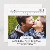 Moderne Save the Date (Voorkant / Achterkant)