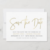 Moderne Save the Date Aankondigingen (Voorkant)