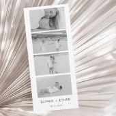 Moderne Save the Date foto strook