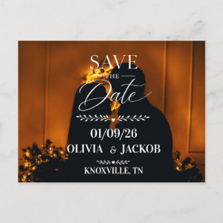 Moderne Save the Date Huwelijkssjabloon Aankondigingskaart