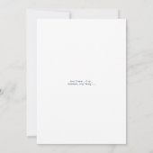 Moderne Save The Date Kaart | Minimalistische Foto (Achterkant)