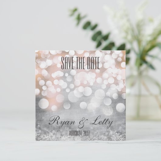 Moderne save the date kaarten (Staand voorkant)