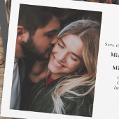Moderne Save the Date Multi Photo