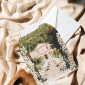 Moderne Save the Date | Zwart witte bruiloft Kaart