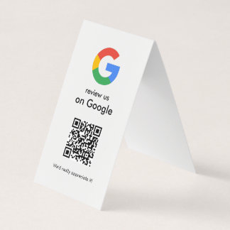 Moderne Scan om Google QR-code bedrijfsbord te beo Visitekaartje
