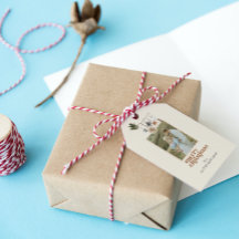 Moderne Scandi Boho neutrale vrolijke kerstfoto