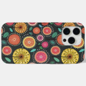 Moderne Scandi folk paardenbloemen iPhone / iPad h Case-Mate iPhone Case (Achterkant (horizontaal))