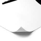 Moderne scandi wees dapper babykamer poster (Hoek)