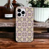 Moderne Scandinavische boter Geel Roze Grijze Ontw Case-Mate iPhone Case
