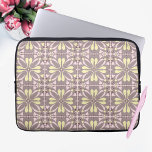 Moderne Scandinavische boter Geel Roze Grijze Ontw Laptop Sleeve<br><div class="desc">Moderne Scandinavische,  roze,  roze laptophoes.</div>