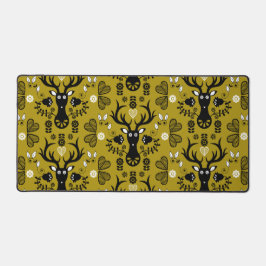 Moderne Scandinavische folk art herten Bureaumat