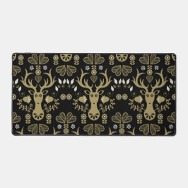 Moderne Scandinavische folk art herten Bureaumat