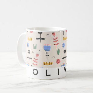 Moderne Scandinavische Mok   Gepersonaliseerd cade