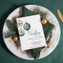 Moderne Scandinavische stijl Ornamenten kerstfeest Kaart