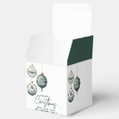 Moderne Scandinavische stijl Ornamenten Vrolijk ke Bedankdoosjes (Geopend)