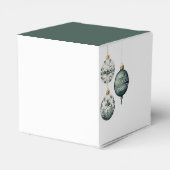 Moderne Scandinavische stijl Ornamenten Vrolijk ke Bedankdoosjes (Achterkant)