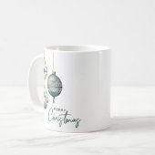 Moderne Scandinavische stijl Ornamenten Vrolijk ke Koffiemok (Voorkant links)