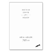 Moderne scène van het menu Optie van het Manuscrip Kaart (Voorkant)