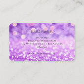 Moderne schaar Hair Stylist Polignac Visitekaartje (Achterkant)