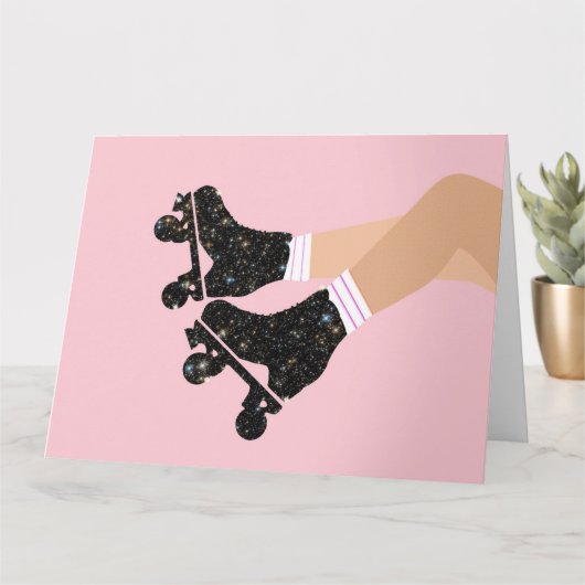 Moderne Schaatsen met wielrennen Derby Skater Kaart (Kleine Plant)