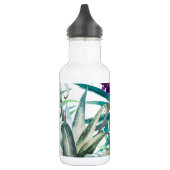 Moderne schattige anananasappelzomerse schattig waterfles  (Links)