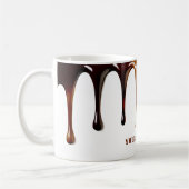 Moderne schattige, koele koffie druipende aangepas koffiemok (Links)