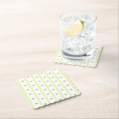 Moderne schattige pastel achtergrond strepen en ha kartonnen onderzetters (Insitu)