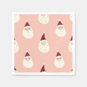 Moderne schattige patroon Sinterroze patroon met k Servet (Voorkant)
