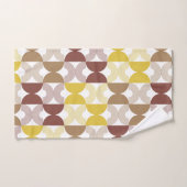 Moderne, schattige retro patroon Kunelegant Bad Handdoek (Handdoek)
