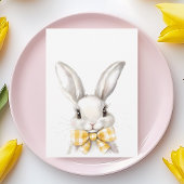 Moderne Schattigee Bunny Easter Egg Hunt Rabbit Ar Kaart