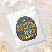 Moderne Schattigee Dino Dinosaur Kind Verjaardag D Bedankzakje (Geknipt)