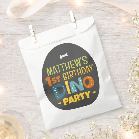 Moderne Schattigee Dino Dinosaur Kind Verjaardag D Bedankzakje (Geknipt)