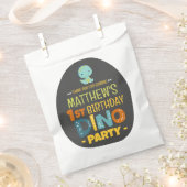 Moderne Schattigee Dino Dinosaur Kind Verjaardag D Bedankzakje (Geknipt)