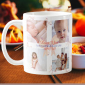 Moderne Schattigee foto Wij houden van je mam Moed Koffiemok