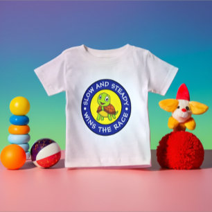 Moderne Schattigee gepersonaliseerde Baby schildpa