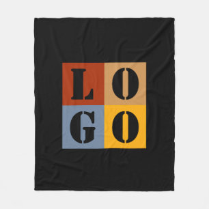 Moderne Schattigee gepersonaliseerde geschenken Zw Fleece Deken