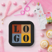 Moderne Schattigee gepersonaliseerde geschenken Zw Papieren Bordje (Feest)