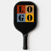 Moderne Schattigee gepersonaliseerde geschenken Zw Pickleball Paddle (Achterkant)