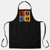 Moderne Schattigee gepersonaliseerde geschenken Zw Schort (Voorkant)