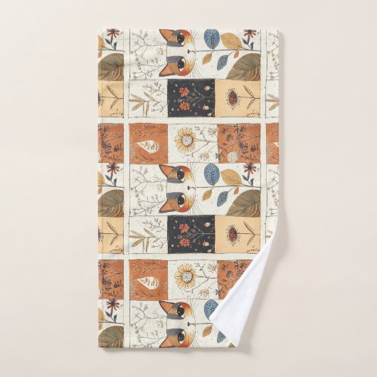 Moderne Schattigee katten uit het midden van de ee Bad Handdoek (Handdoek)