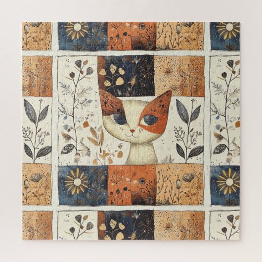 Moderne Schattigee katten uit het midden van de ee Legpuzzel (Verticaal)