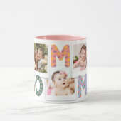 Moderne Schattigee Moeder Mama Kinder Baby Fotocol Mok (Midden)