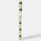 Moderne Schattigee Panda Face lichtgroen Case-Mate iPhone Case (Achterkant / Rechts)